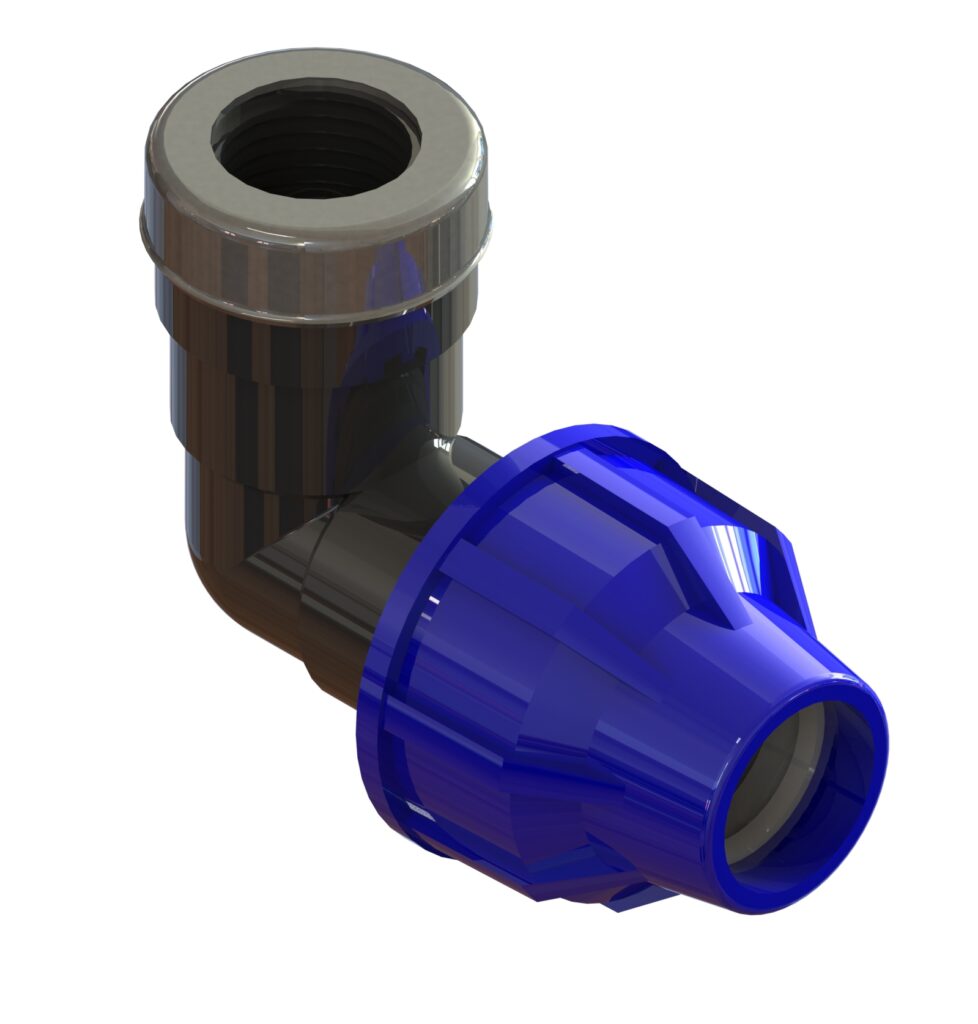 EUROPLAST Koljeno poluspojnica UN 3/4″