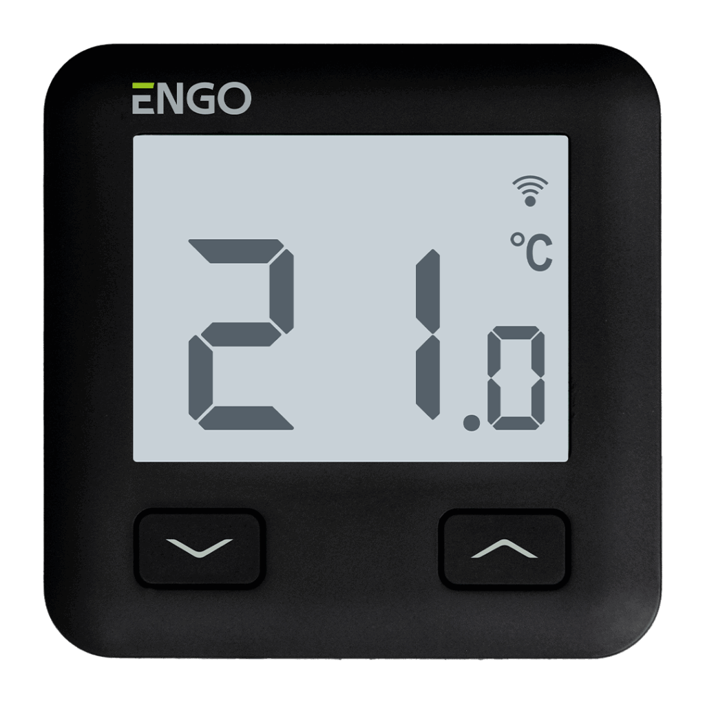 ENGO Termostat žičani 230V WI-FI CRNI E10W230WIFI
