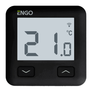 ENGO Termostat žičani 230V WI-FI CRNI E10W230WIFI
