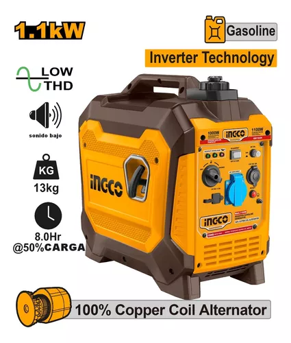 INGCO agregat INVERTER 1,1 KW GEI15006