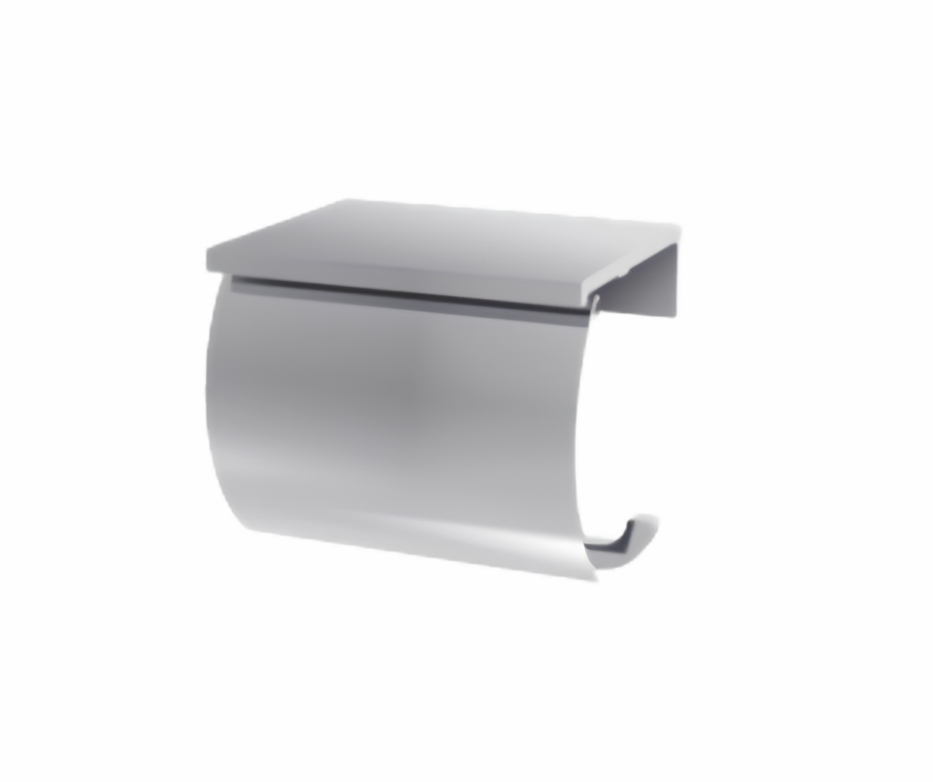 BOOU inox nosač toalet papira sa poklopcem