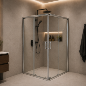VENDOR Tuš kabina kvadratna 80x80x190 prozirno staklo