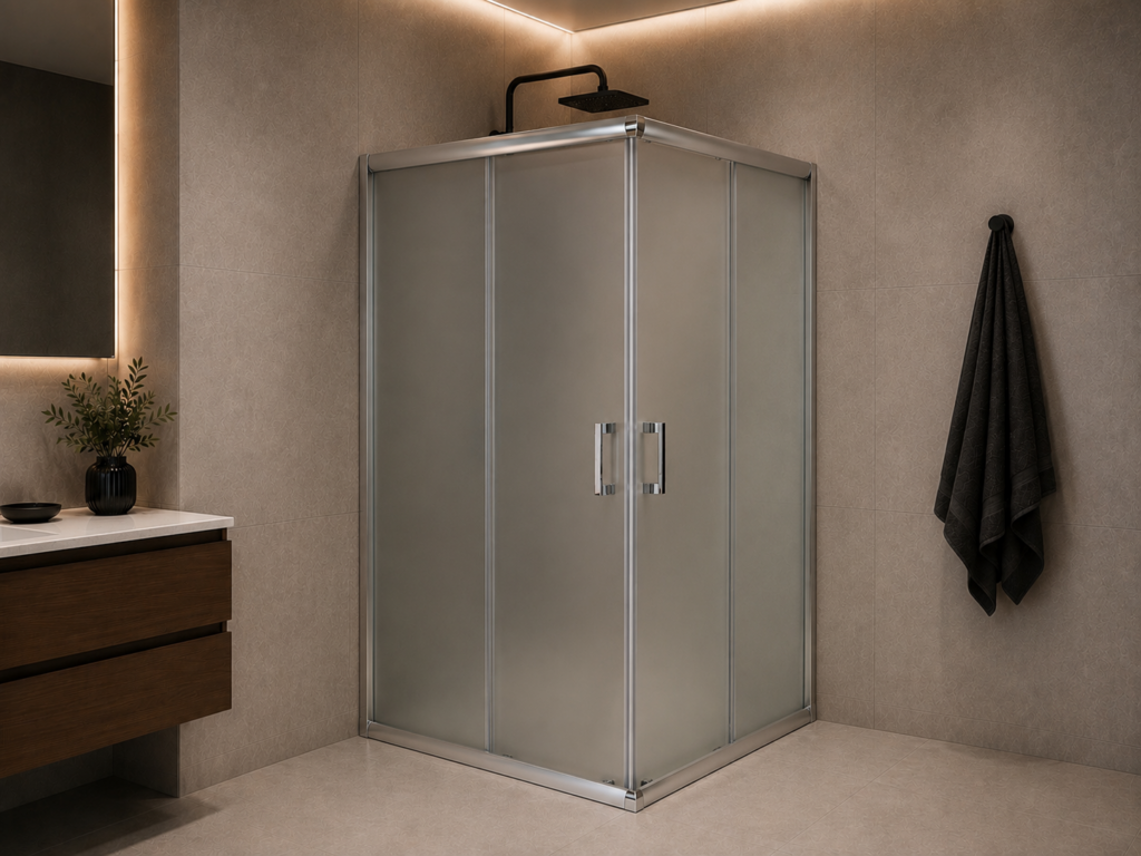 VENDOR Tuš kabina kvadratna 90x90x190 mat staklo